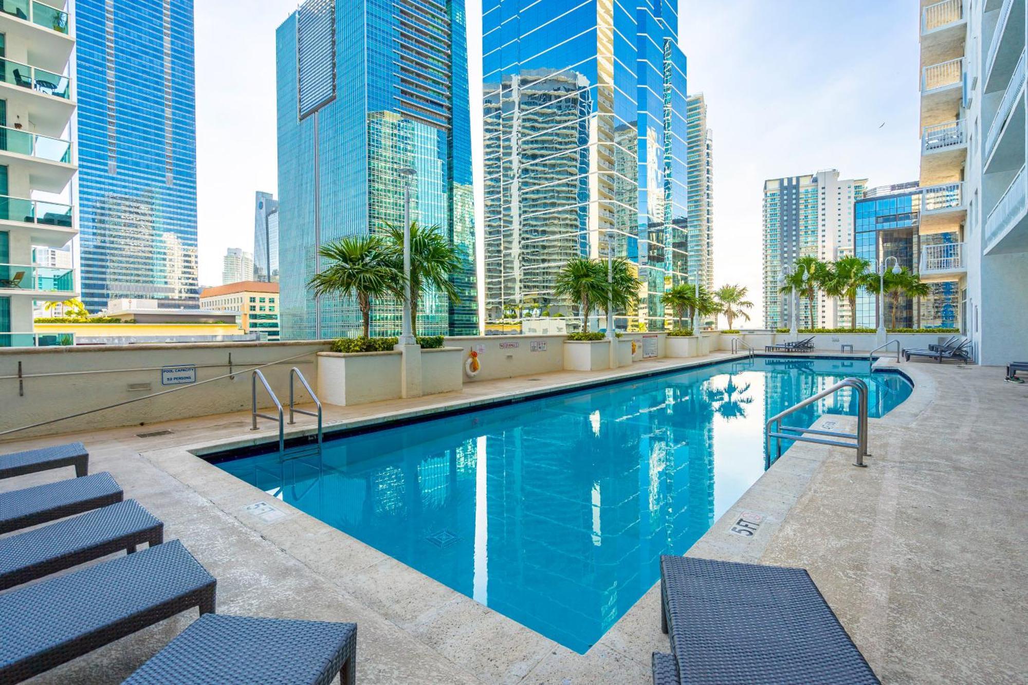 Lux 2B/2B Brickell - Free Parking Miami Exterior foto
